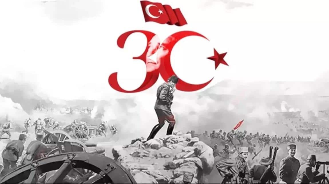 30 Ağustos Zafer Bayramı Kutlu Olsun